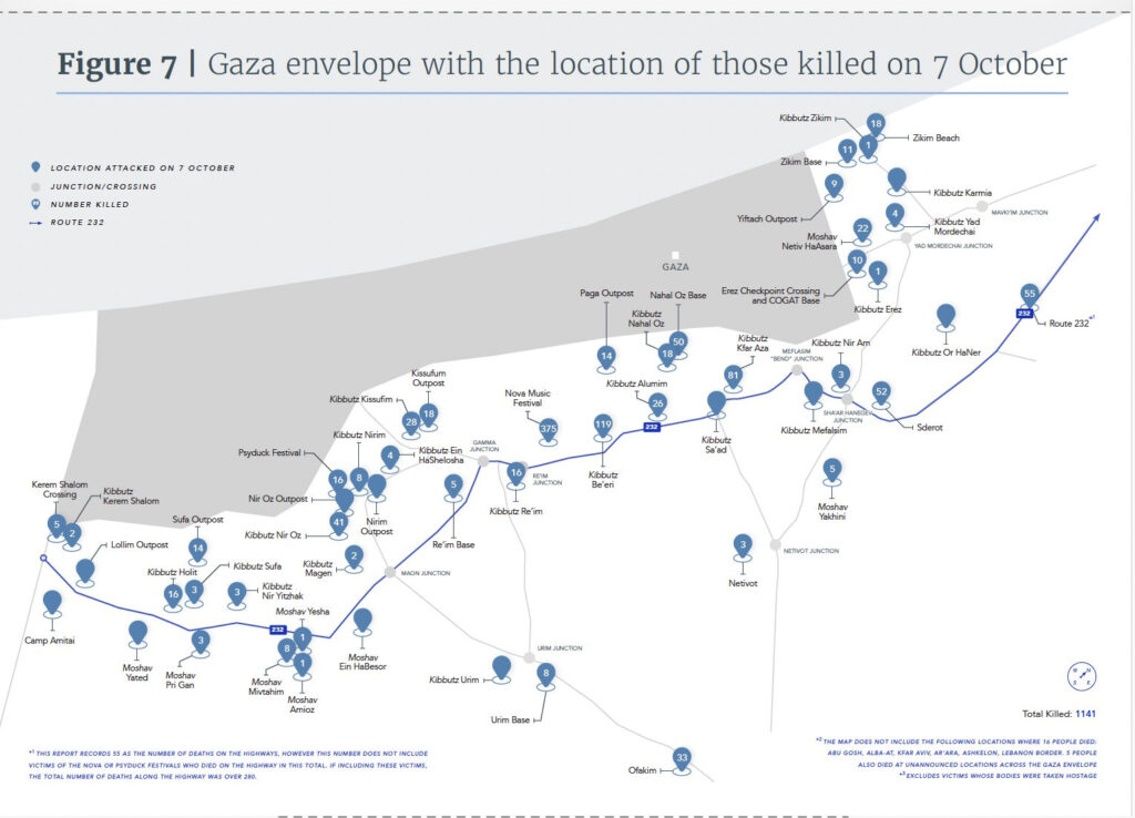 Israel Update: March 23 (Day 534) 10 - The Crossover Project Gaza 1007 locations - The Crossover Project