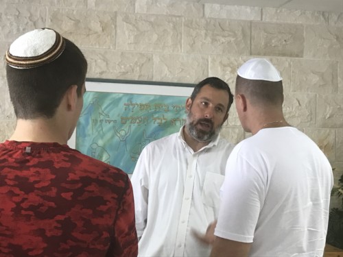Israel Trip Fall 2016 - Day 19 Teaming Up and Visiting a Friend in His Home Town 1 - The Crossover Project Rav Shapira Kfar Sava Oct 15 6 05 21 AM - The Crossover Project