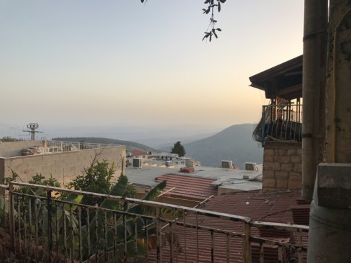 Artists, Musicians, Mystics, and More... in SFAT (SAFED) 4 - The Crossover Project Safed Evening View from Mt. Oct 09 9 56 07 AM 1 - The Crossover Project