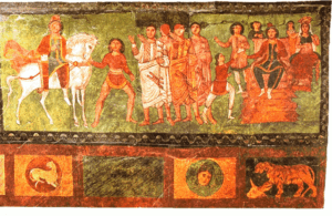 Fine Arts 3 - The Crossover Project fresco of Esther - The Crossover Project