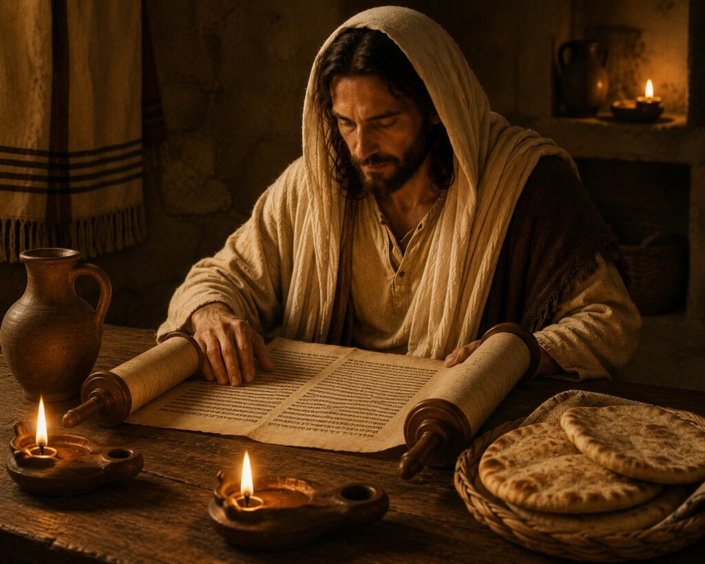 jesus reading a scroll2 - The Crossover Project